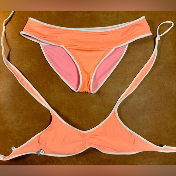 Aerie | Swimsuit Bikini Top and Bottom | Pink | Women's Medium (M) - Picture 4 of 6